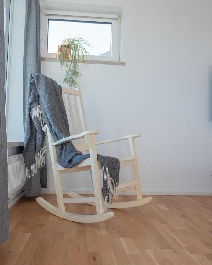 Design+Bodenseesicht=Zuhause Blau 马克多夫 外观 照片